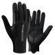 Rockbros cycling gloves spring/summer/autumn, full, size: M - black