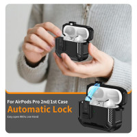 Tech-Protect Carbonox MagSafe case for AirPods Pro - black