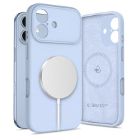 Tech-Protect Silicone MagSafe Case for iPhone 17 - Blue