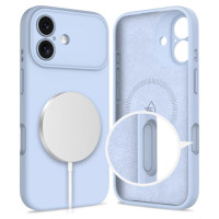 Tech-Protect Silicone MagSafe Case for iPhone 17 - Blue