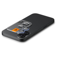 Spigen Optik Pro GLAS.TR ”EZ FIT” Camera Cover 2-pack for iPhone 16 / 16 Plus / 17 - Blue