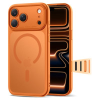 Tech-Protect Magpeak Magsafe CC Case for iPhone 17 Pro Max - Matte Orange