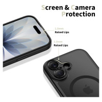 Tech-Protect Magpeak Magsafe CC Case for iPhone 17 - Matte Black