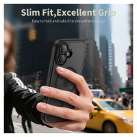 Tech-Protect Magpeak Magsafe CC Case for iPhone 17 - Matte Black