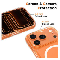 Tech-Protect Magpeak Magsafe CC Case for iPhone 17 Pro - Clear