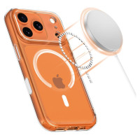 Tech-Protect Magpeak Magsafe CC Case for iPhone 17 Pro Max - Clear