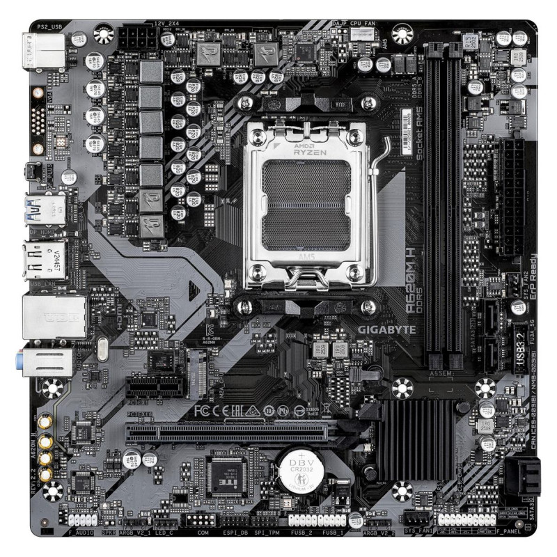 Gigabyte MB AMD A620 SAM5 MATX/A620M H 2.2 GIGABYTE