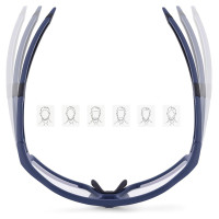 Rockbros SP216BL photochromic UV400 cycling glasses - blue