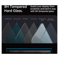 Spigen Glas.tR EZ Fit Tempered Glass for iPhone 16 Pro Max / 17 Pro Max - 2 pcs.