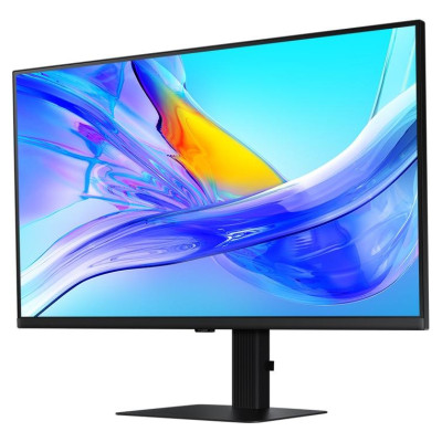 Samsung LCD Monitor|SAMSUNG|32"|4K|Panel VA|3840x2160|16:9|60Hz|5 ms|Swivel|Pivot|Height adjustable|Tilt|Colour Black|LS32D800UAUXEN