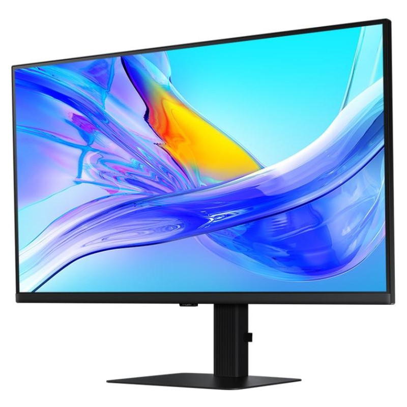 Samsung LCD Monitor|SAMSUNG|32"|4K|Panel VA|3840x2160|16:9|60Hz|5 ms|Swivel|Pivot|Height adjustable|Tilt|Colour Black|LS32D800UAUXEN