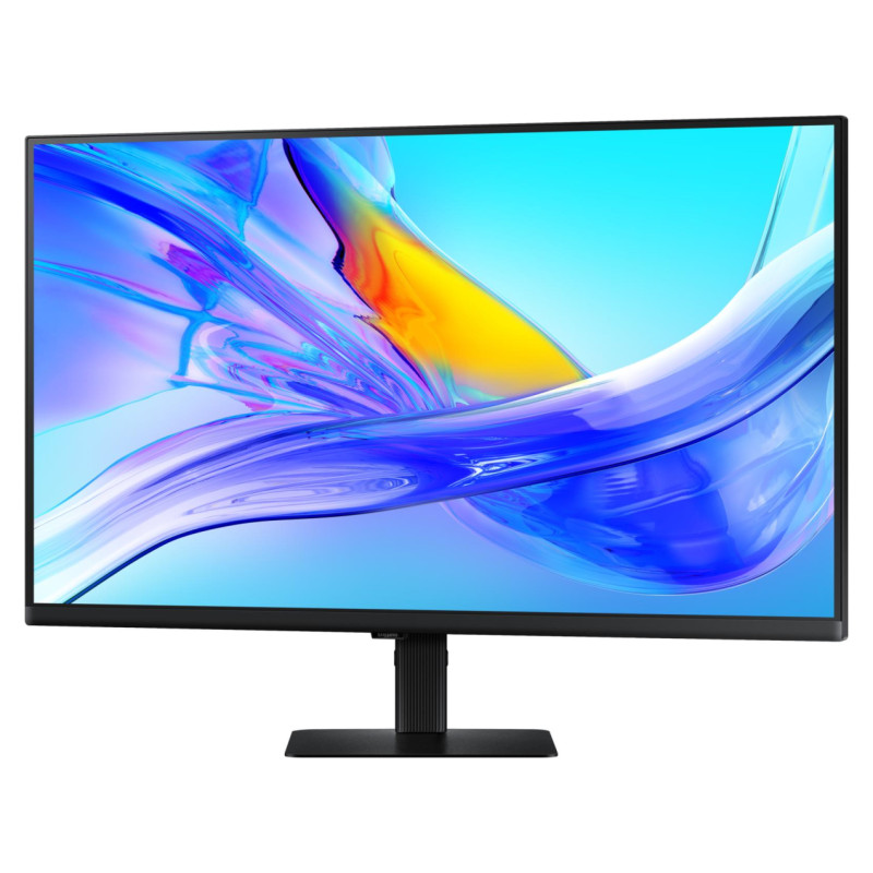 Samsung LCD Monitor|SAMSUNG|32"|4K|Panel VA|3840x2160|16:9|60Hz|5 ms|Swivel|Pivot|Height adjustable|Tilt|Colour Black|LS32D800UAUXEN