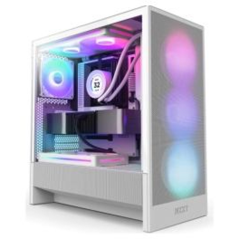 Nzxt. Korpuss NZXT H5 Flow RGB 2024 White