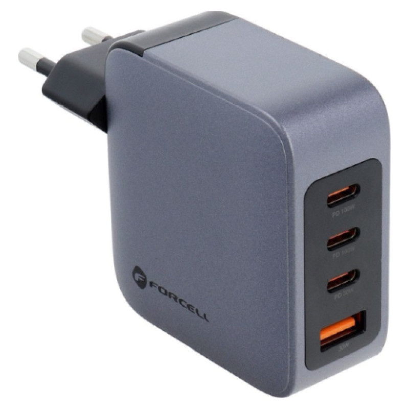 Forcell VT-46 Lādētājs 3xType C + USB QC4.0 100W