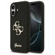 Guess Silicone Big 4G Script Case for iPhone 17 - Black
