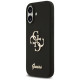 Guess Silicone Big 4G Script Case for iPhone 17 - Black