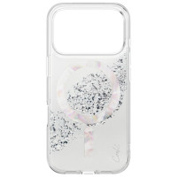 Uniq Coehl Crystelle Magnetic Charging case for iPhone 17 Pro - silver