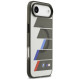 BMW M IML Metal Buttons Tricolor Lines MagSafe Case for iPhone Air - Gray