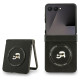 Karl Lagerfeld Karl&Choupette Pins MagSafe Case for Samsung Galaxy Z Flip 7 - Black