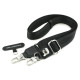 Karl Lagerfeld Universal Strap Tether Patch Karl Metal Logo Phone Lanyard - Black
