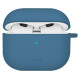 Uniq Nexo AirPods 4 + Ear Hooks Silicone case - blue