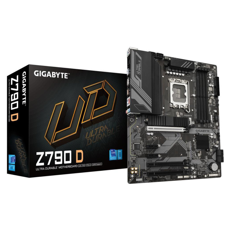 Gigabyte Mainboard|GIGABYTE|Intel Z790|LGA1700|ATX|Memory DDR5|Memory slots 4|Z790D1.2