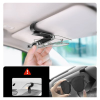 Joyroom JR-ZS511 Sun Visor Holder with Magnetic Clip - Black
