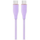 Gembird CABLE USB-C 1.5M PREMIUM VIOL./CC-USB2S-CMCM-1.5M-P GEMBIRD