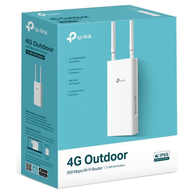 Tp-Link WRL 3G/4G ROUTER 300MBPS/TL-MR100-OUTDOOR TP-LINK