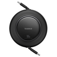 Baseus Free2Pull Mini 100W Retractable USB-C Cable - USB-C 2m - Black