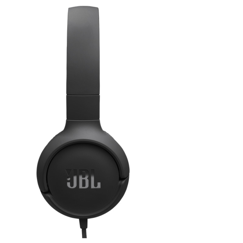 JBL Tune on-ear austiņas ar USB, melnas - JBLT520CBLK