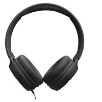 JBL Tune on-ear austiņas ar USB, melnas - JBLT520CBLK