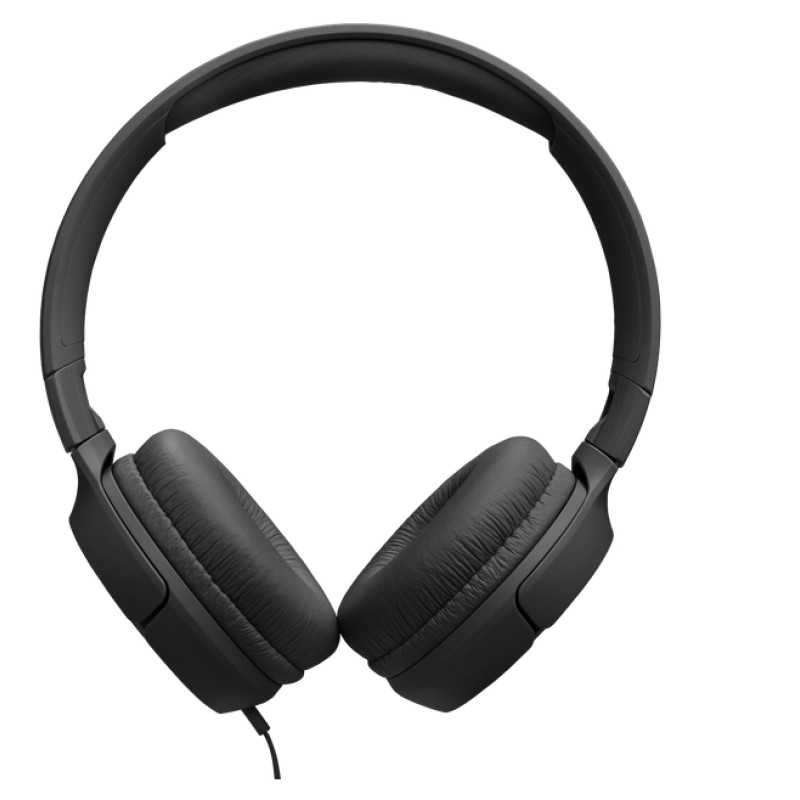JBL Tune on-ear austiņas ar USB, melnas - JBLT520CBLK