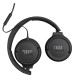 JBL Tune on-ear austiņas ar USB, melnas - JBLT520CBLK