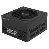 Gigabyte Power Supply|GIGABYTE|850 Watts|Efficiency 80 PLUS GOLD|PFC Active|MTBF 100000 hours|GP-P850GM