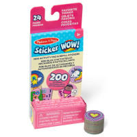 Melissa & Doug Sticker WOW! Uzlīmju uzpildes iepakojums Iecienītākās lietas