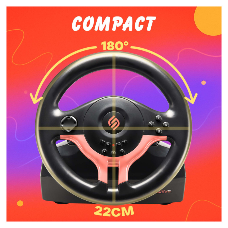 Subsonic Superdrive SV 250-S Driving Wheel Red Edition