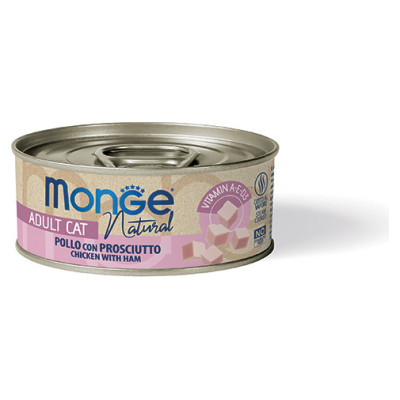 Monge Cat Natural Chicken with Ham 80 g