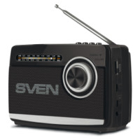 Sven Skaļrunis Sven SRP-155 FM,AM,SW Radio Bluetooth Black