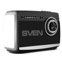 Sven Skaļrunis Sven SRP-155 FM,AM,SW Radio Bluetooth Black