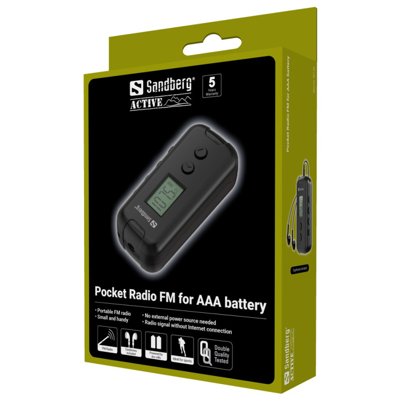 Sandberg 421-00 Pocket Radio FM