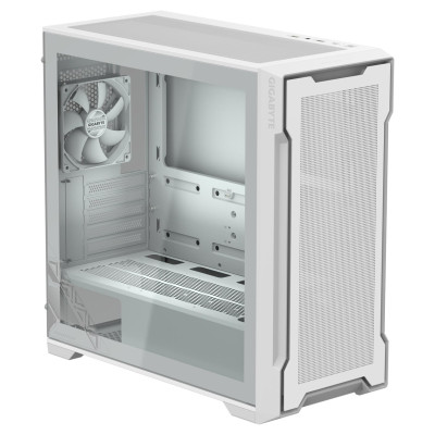 Gigabyte Case|GIGABYTE|GB-C102GI|MidiTower|Case product features Transparent panel|Not included|MicroATX|MiniITX|Colour White|C102GI