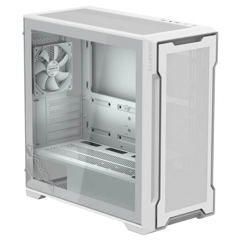 Gigabyte Case|GIGABYTE|GB-C102GI|MidiTower|Case product features Transparent panel|Not included|MicroATX|MiniITX|Colour White|C102GI