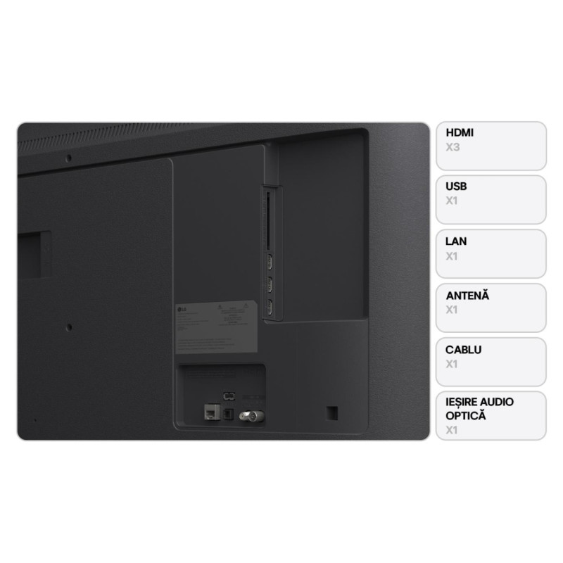 LG TV Set|LG|43 "|4K Ultra HD|3840 x 2160 pixels|Flat|16:9|LED|43UA74003LB