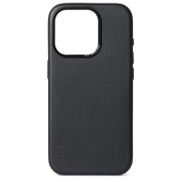 Decoded Leather Case with MagSafe for iPhone 15 Pro Max - black