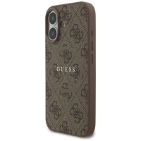 Guess 4G Ring Classic Logo MagSafe Case for iPhone 17 - Brown