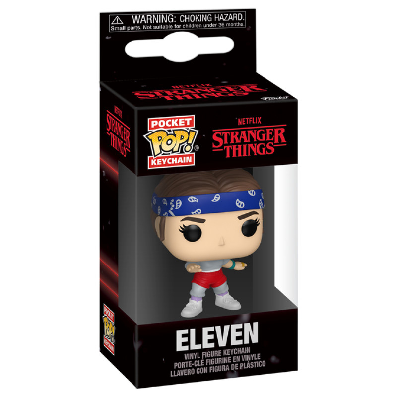Funko POP! atslēgu piekariņ&scaron;: Stranger Things - Eleven with Bandana