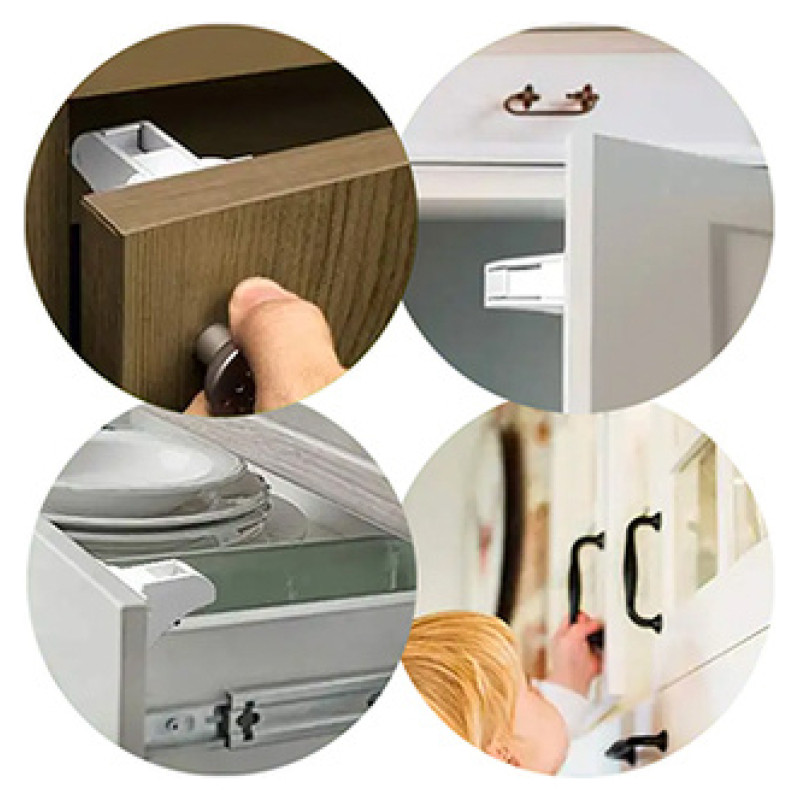 Babyono Magnētiskās slēdzenes (4 gab.) 1577