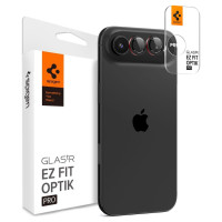 Spigen Optik Pro L-Series 2-pack iPhone Air Lens Glass - Black and Red