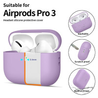 Tech-Protect Silicone Case for AirPods Pro 3 - Purple